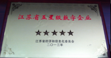 江苏省五星级数字企业
